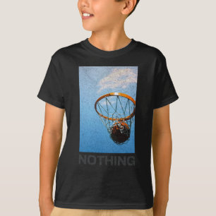 T-shirt Rien D'Autre Que Net Basketball Minimaliste Hoop S