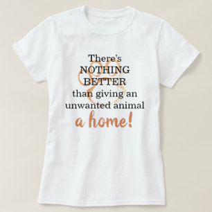 T-shirt Rien De Mieux Qu'Une Citation Secourue À L'Animaux