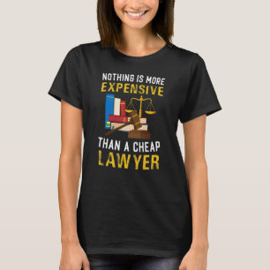 T-shirt Rien De Plus Cher Que Le Procureur Avocat Bon Marc