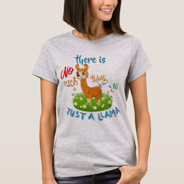 T-SHIRT RIEN DE TEL QU'UN LAMA (Devant)