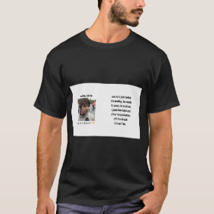 T-shirt rien, juste un mug inchident