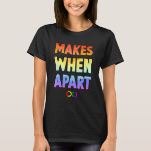 T-shirt Rien n'a de sens quand nous sommes séparés Coup d'