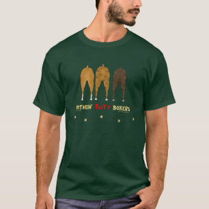 T-shirt Rien n'aboutent des boxeurs