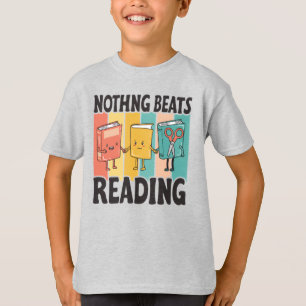 T-shirt Rien ne bat la lecture Amoureux du livre drôle