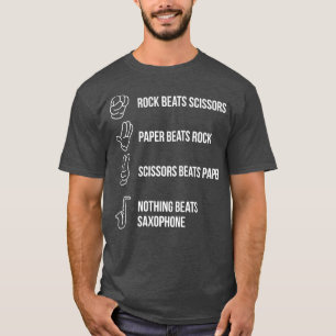 T-shirt Rien Ne Fait Mieux Qu'Un Cadeau Saxophone Pour Un 