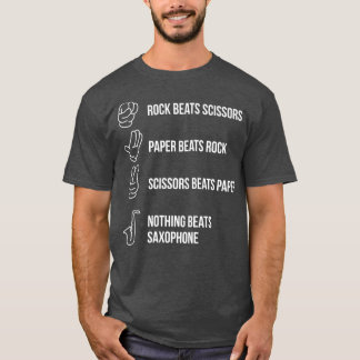 T-shirt Rien Ne Fait Mieux Qu'Un Cadeau Saxophone Pour Un 