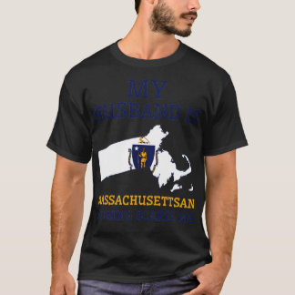 T-shirt Rien Ne Me Fait Peur Massachusettsan Mari Massachu