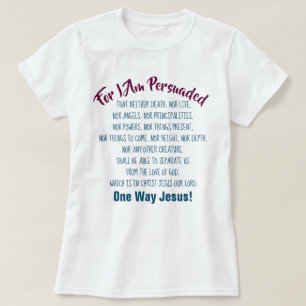 T-shirt Rien ne peut nous séparer du chrétien d'amour de