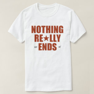 T-shirt Rien ne se termine vraiment Tournée Cowboy Carter
