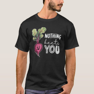 T-shirt Rien ne vous bat Betterave drôle Pun légume