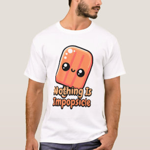 T-shirt Rien N'Est Impopsicle ! Cute Popsicle Pun