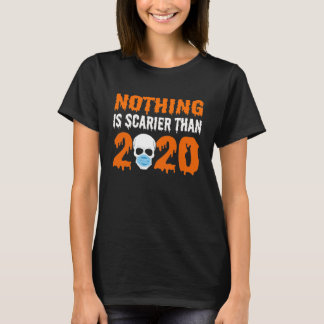 T-shirt Rien N'Est Plus Effrayant Que Le Crâne D'Halloween