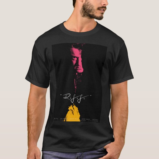 T-shirt Rififi (1955) - Conception d'affiches de films Cla (Devant)