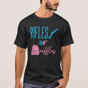 T-shirt Rifles ou Ruffles Amusants Genre Révéler Baby Anno