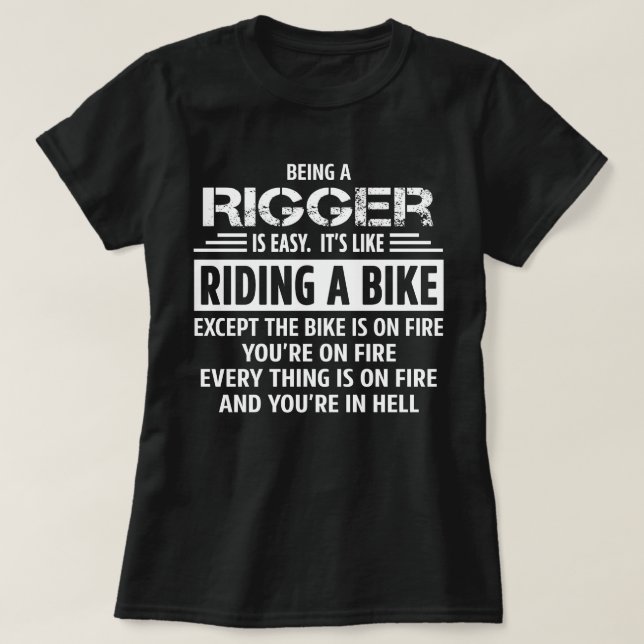 T-shirt Rigger (Design devant)