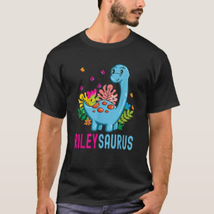 T-shirt RILEYSAURUS Nom personnalisé RILEY Dino Dinosaur
