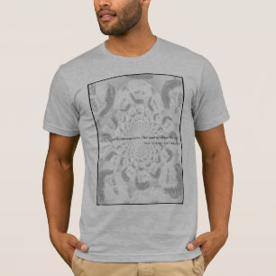 T-shirt Rilke, "je vis ma vie dans l'élargissement