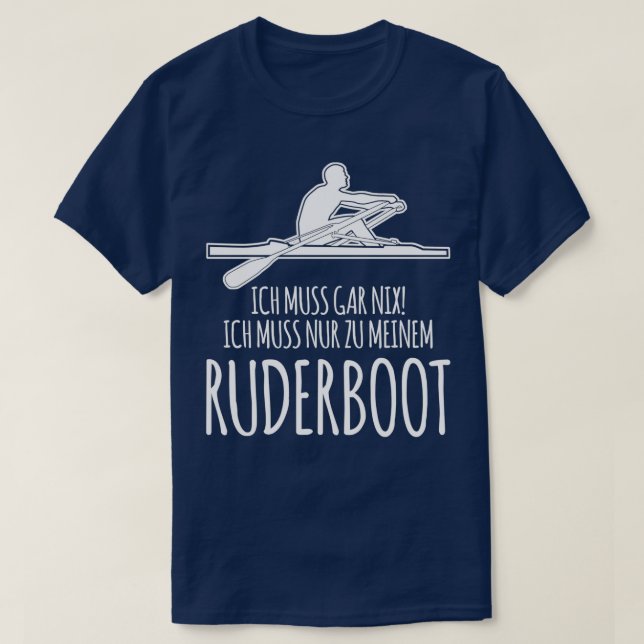 T-shirt Ring Boat Rowing Rower Dit (Design devant)