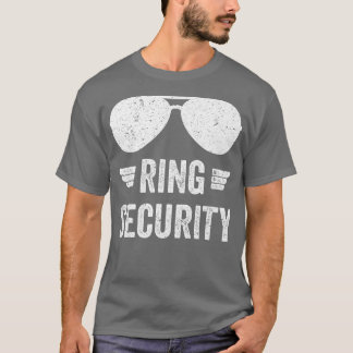 T-shirt Ring Security Funnyfor Ring Bearer Boys Youth Men