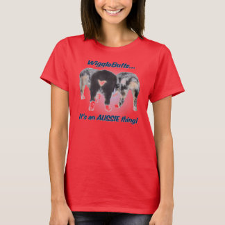 T-shirt Ringer pour femmes Wigglebutts