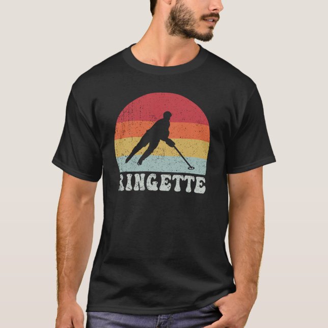 T-shirt Ringette vintage (Devant)
