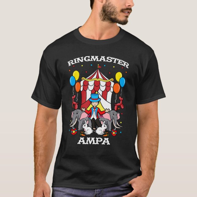 T-shirt Ringmaster Ampa Circus Event Staff Ringleader Gran (Devant)