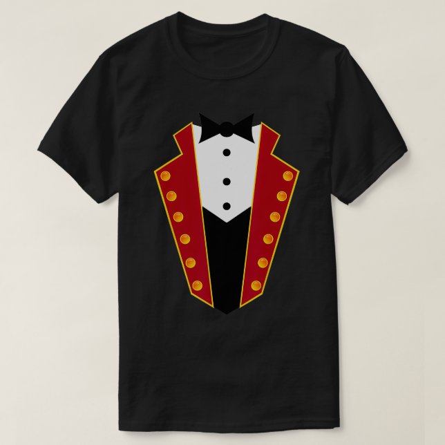 T-shirt Ringmaster Costume Cirque Showman Party cadeau (Design devant)