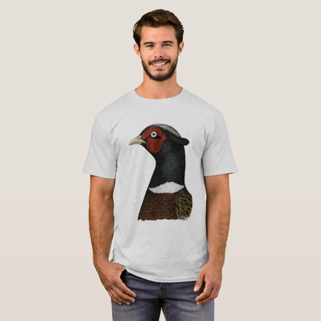 T-shirt Ringneck Pheasant Head (Devant entier)