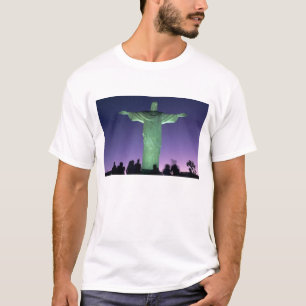 T-shirt Rio de Janeiro, Brésil. la statue du Christ sur