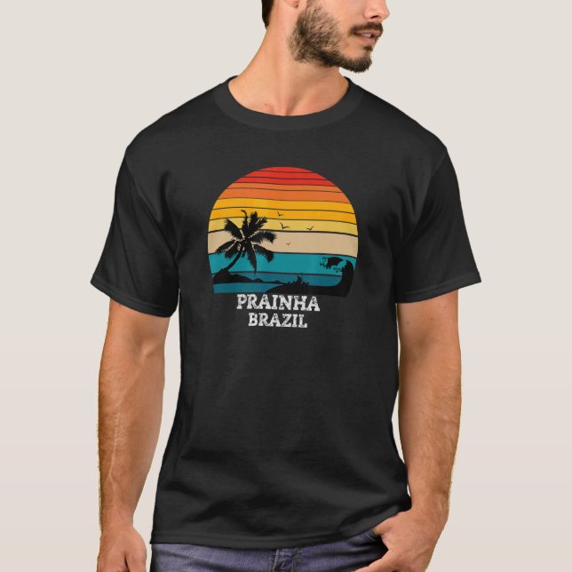 T-shirt Rio De Janeiro Prainha Brésil Vacances (Devant)