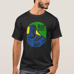 T-shirt Rio de Janeiro Ville Brésil souvenir pour les femm