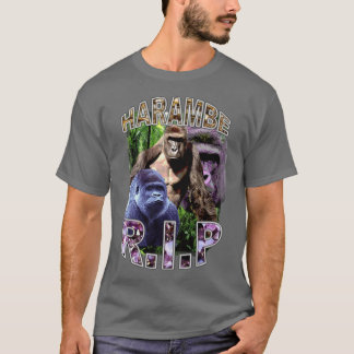 T-shirt RIP Harambe Vintage HipHop gift