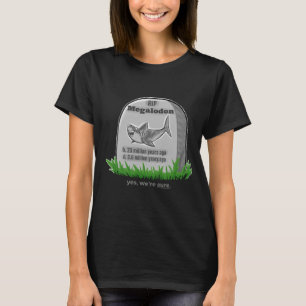 T-shirt RIP Megalodon
