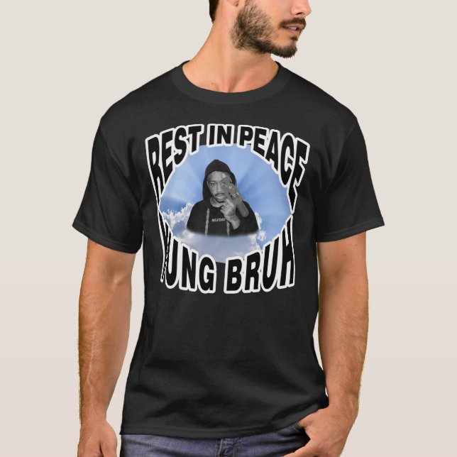 T-shirt RIP YUNG BRUH Essentiel  (Devant)