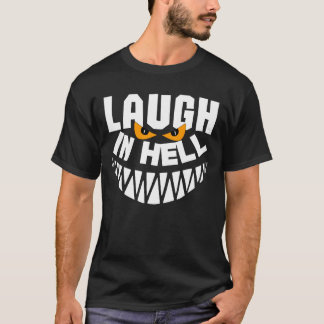 T-shirt Rire En Enfer : Halloween Devil Monster