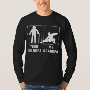 T-shirt Rires Zen : Tai-Chi Votre Grand-Père, Mon Grand-Pè