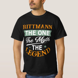 T-shirt Rittmann Le Seul Le Mythe La Légende