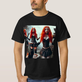 T-shirt Rituales Oscuros: Misterio y Magia Femenina