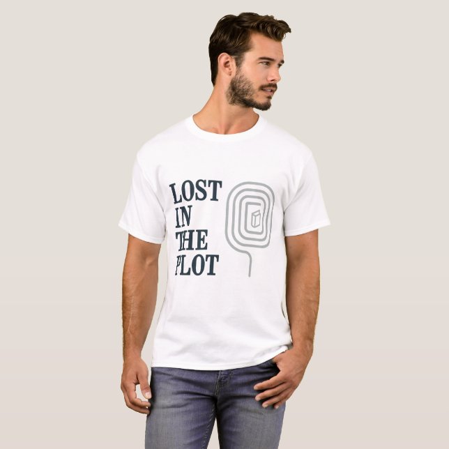 T-shirt Rituel secret des vers de livre - Tee littéraire i (Devant entier)