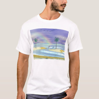 T-shirt Rivage de paradis