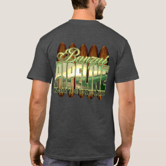 T-shirt Rivage du nord Oahu Hawaï de canalisation de