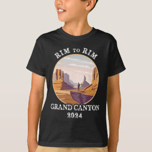 T-shirt Rive sud jusqu'à la rive nord du parc national du