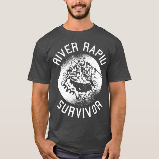 T-shirt River Rapid Survivor Rapids Hills Rafting