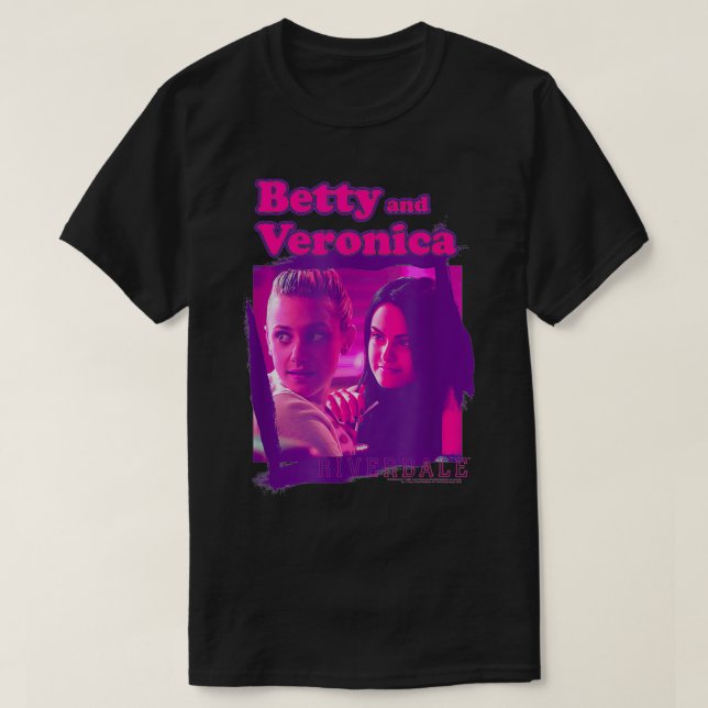 T-shirt Riverdale Betty et Veronica (Design devant)