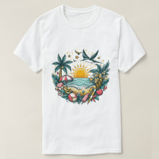 T-shirt Rives d'or