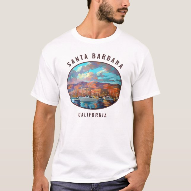 T-shirt Riviera américaine (Devant)