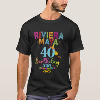 T-shirt Riviera Maya 50e anniversaire Voyage Cancun Vacay