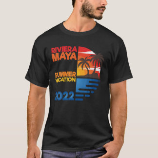T-shirt Riviera Maya Vacances d'été 2022 Matchig Group De