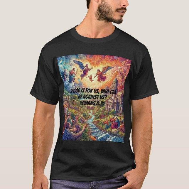 T-shirt Rivière céleste (Devant)