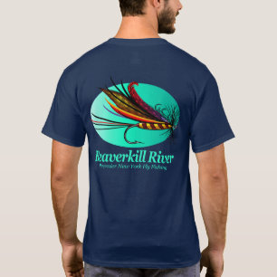 T-shirt Rivière de Beaverkill (mouche)